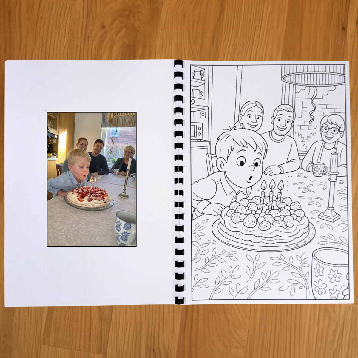 Persönliches Malbuch