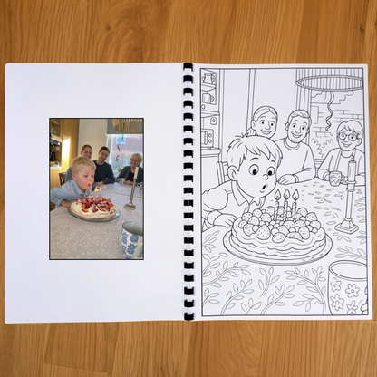 Persönliches Malbuch