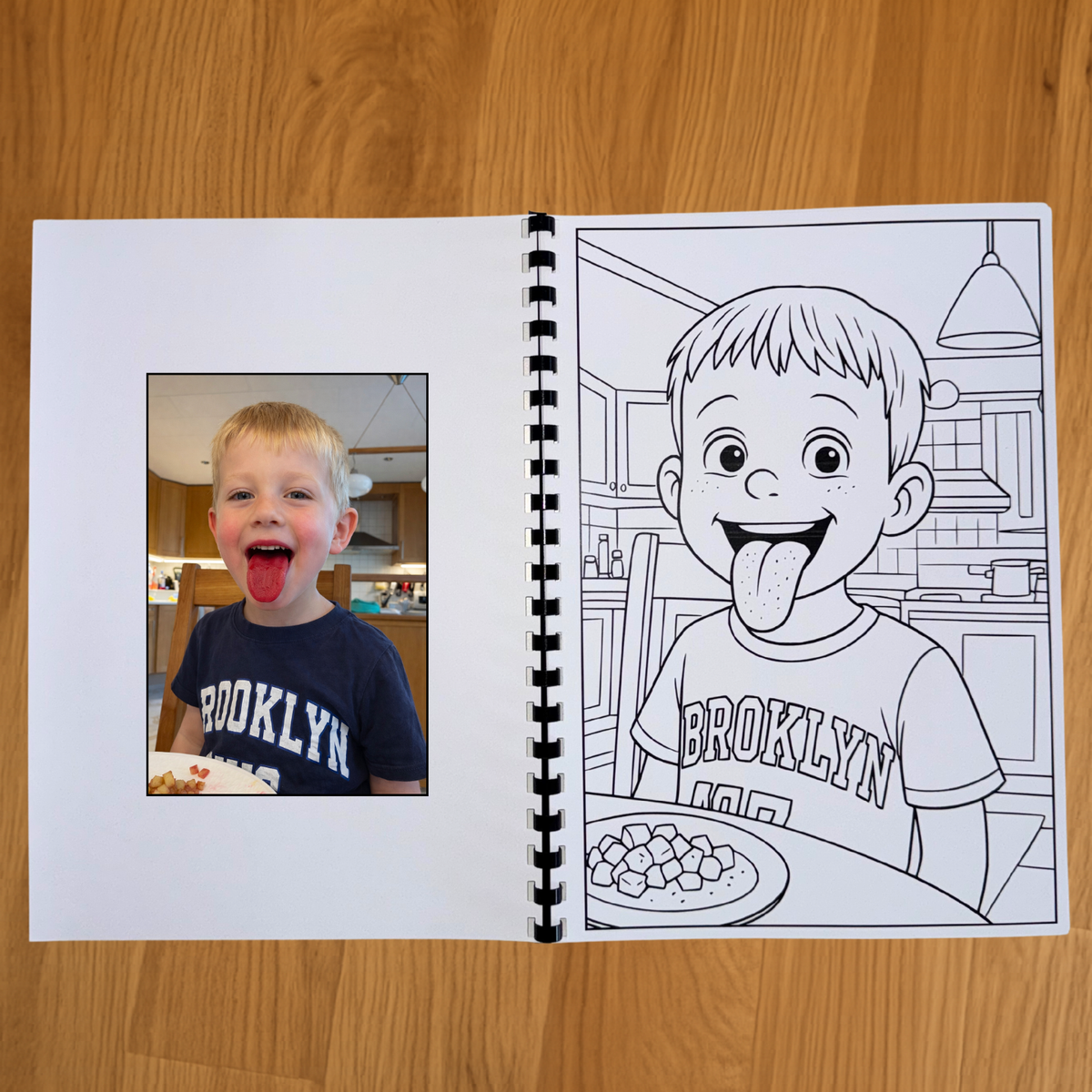 Persönliches Malbuch