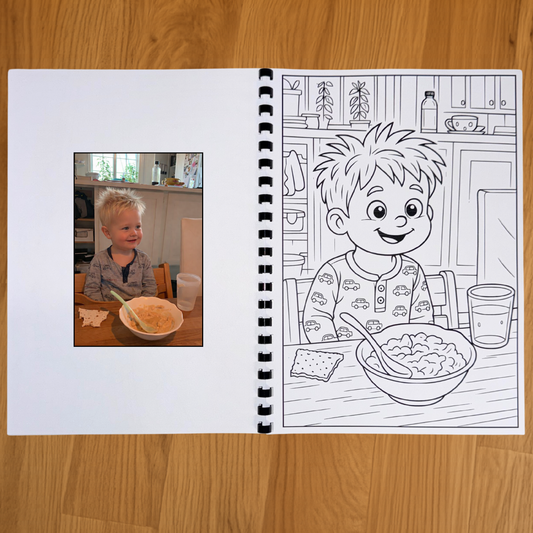 Persönliches Malbuch